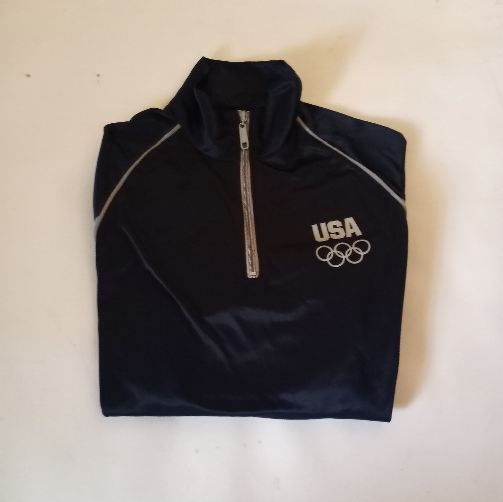 USA Olympics half zip Jacket